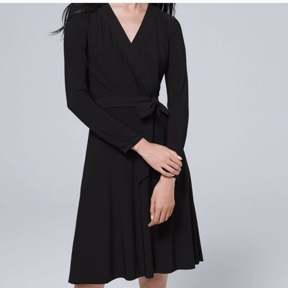 WHBM POLKA DOT REVERISIBLE DRESS, SZ 4 - Picture 5 of 16